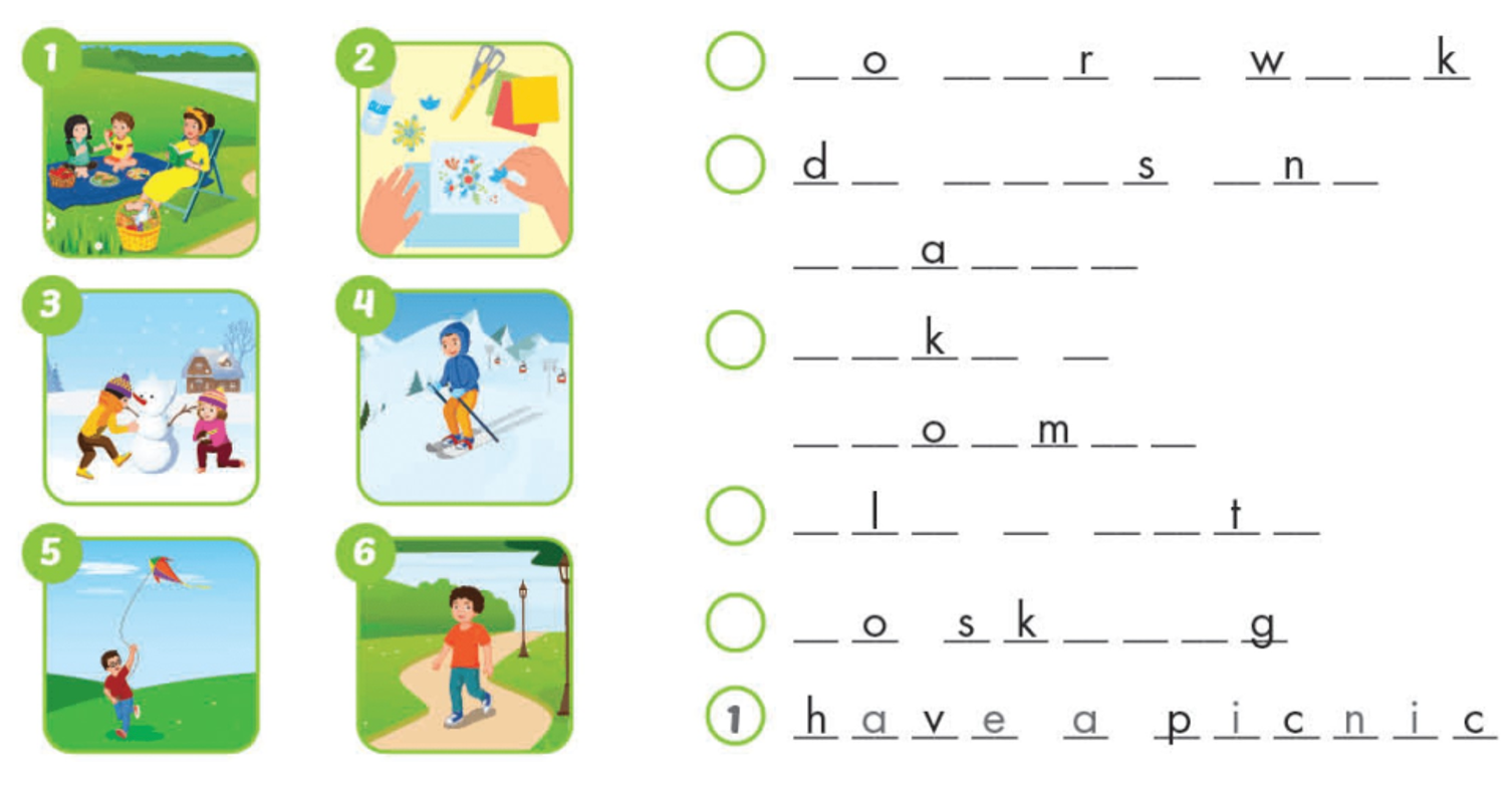 Unit 3. Weather - SBT Tiếng Anh 4 - iLearn Smart Start 5 1