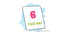 Unit 3. What day is it today? trang 12 Sách bài tập (SBT) Tiếng Anh 4 mới 10 1
