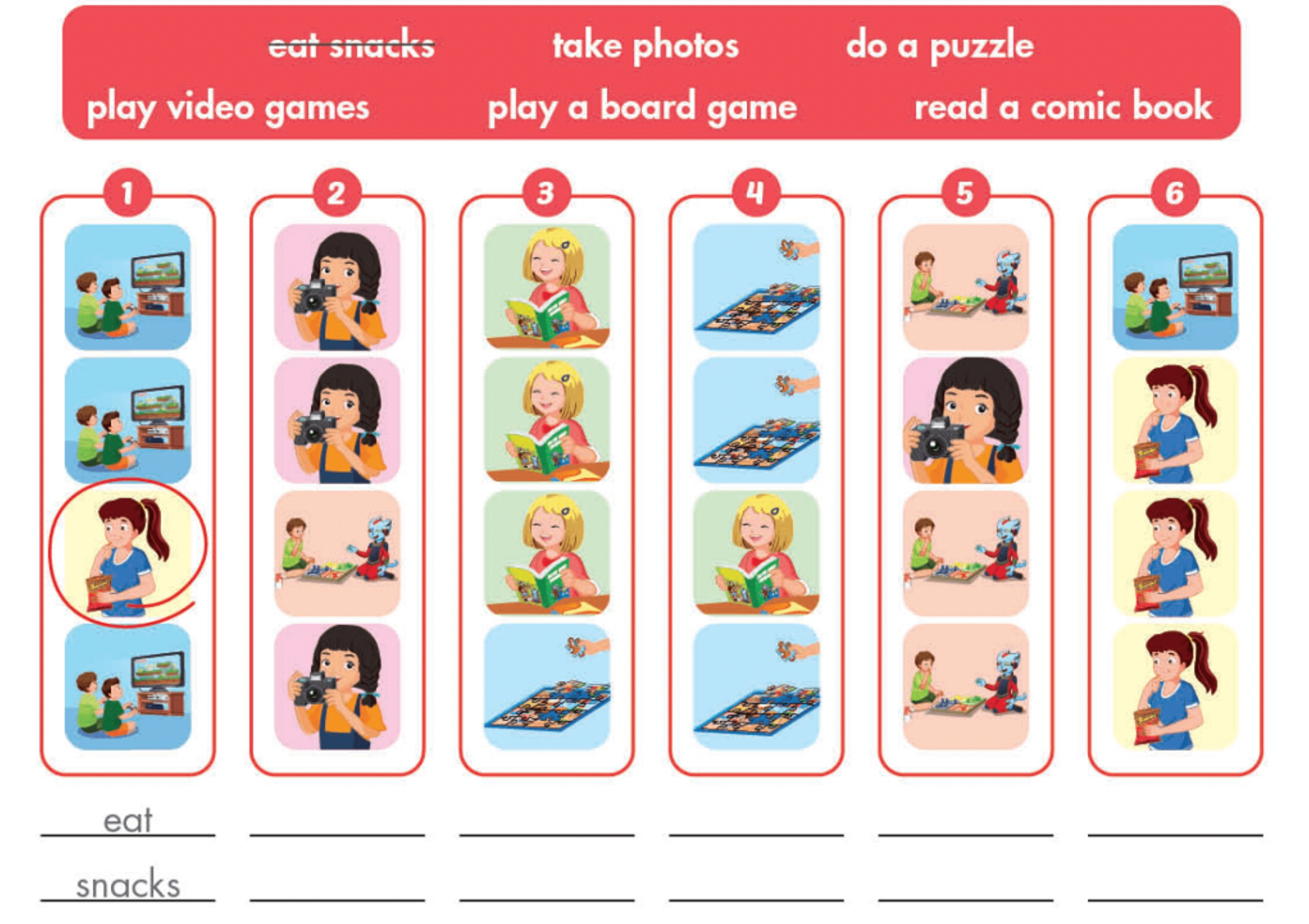 Unit 4. Activities - SBT Tiếng Anh 4 - iLearn Smart Start 0 1