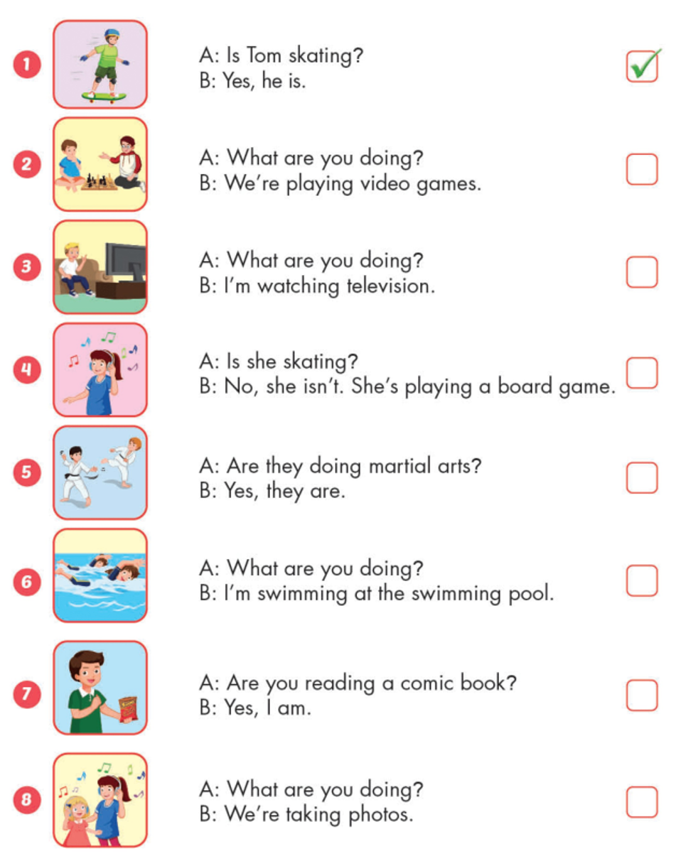 Unit 4. Activities - SBT Tiếng Anh 4 - iLearn Smart Start 17 1