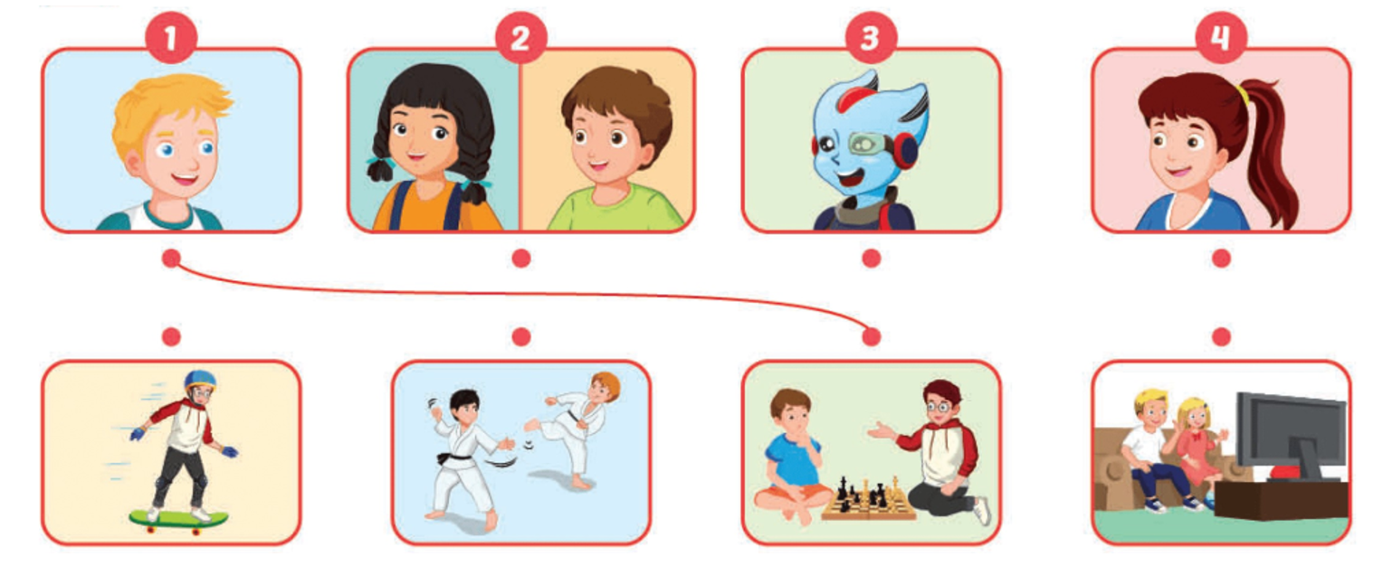 Unit 4. Activities - SBT Tiếng Anh 4 - iLearn Smart Start 6 1