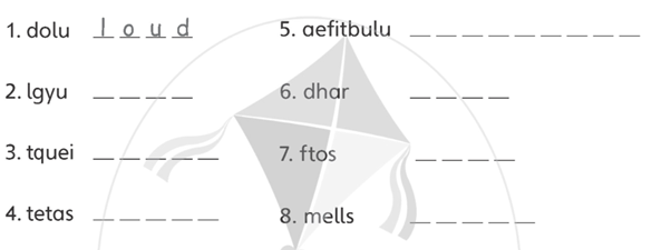 Unit 4. Our Senses - SBT Tiếng Anh 5 - Explore Our World 0 1