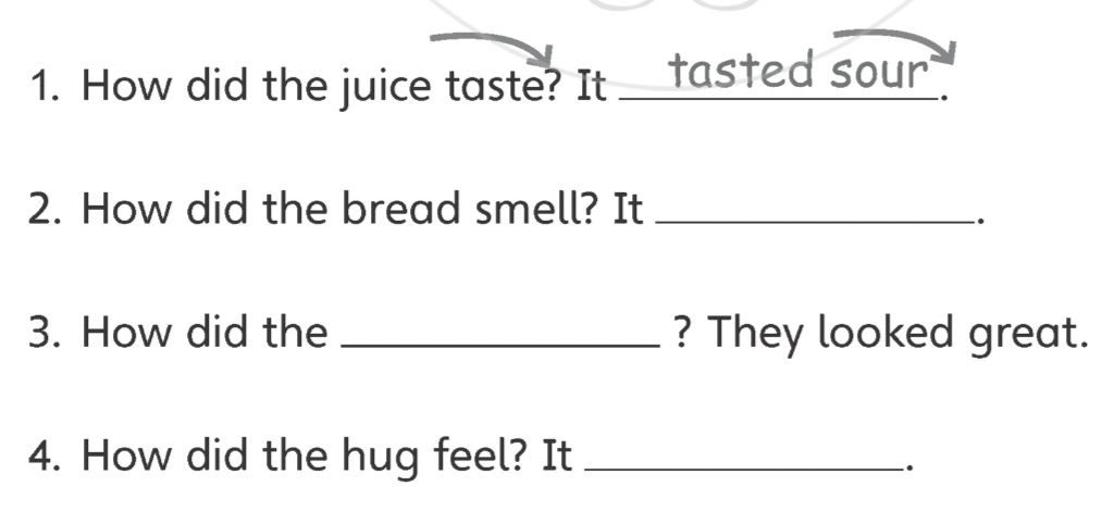 Unit 4. Our Senses - SBT Tiếng Anh 5 - Explore Our World 10 2