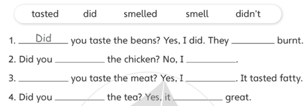 Unit 4. Our Senses - SBT Tiếng Anh 5 - Explore Our World 2 1