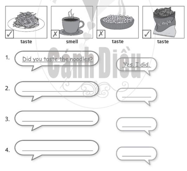 Unit 4. Our Senses - SBT Tiếng Anh 5 - Explore Our World 3 1