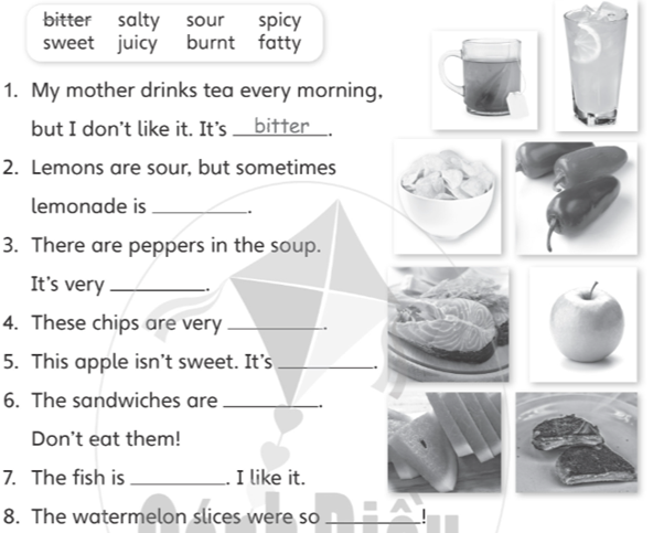 Unit 4. Our Senses - SBT Tiếng Anh 5 - Explore Our World 4 1