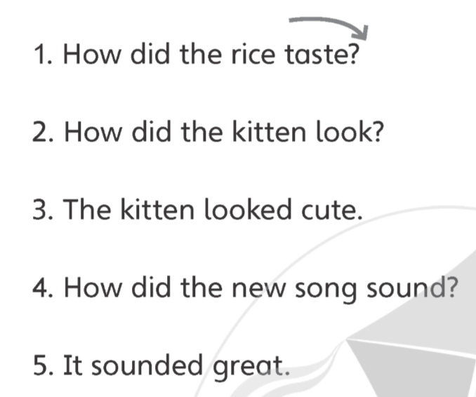 Unit 4. Our Senses - SBT Tiếng Anh 5 - Explore Our World 8 1