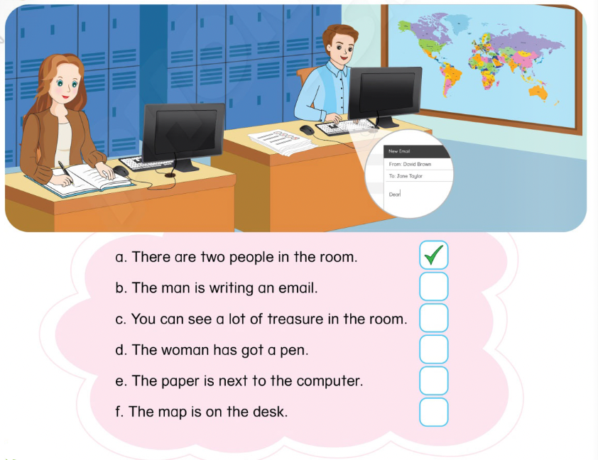 Unit 4. School activities - SBT Tiếng Anh 4 - Phonics Smart 1 1