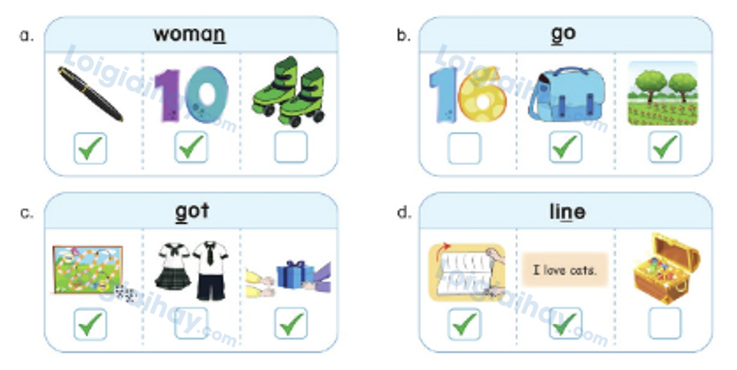 Unit 4. School activities - SBT Tiếng Anh 4 - Phonics Smart 12 2