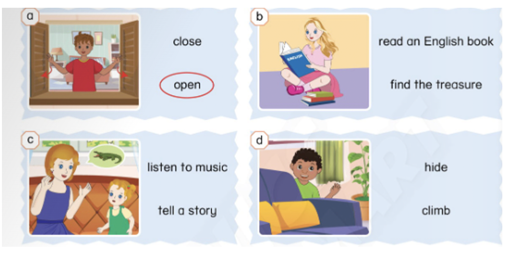Unit 4. School activities - SBT Tiếng Anh 4 - Phonics Smart 4 1