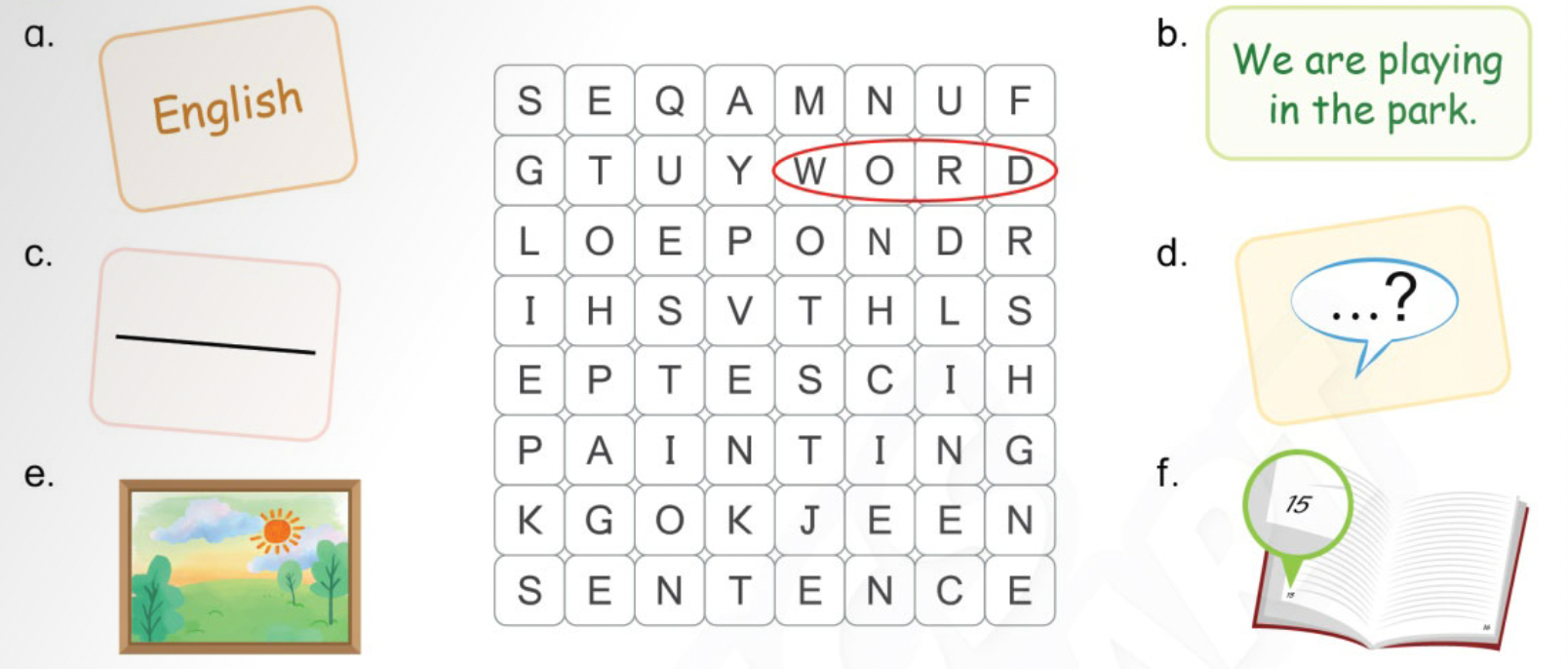 Unit 4. School activities - SBT Tiếng Anh 4 - Phonics Smart 8 1