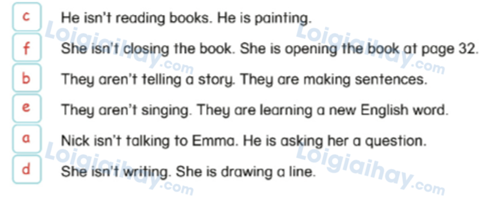 Unit 4. School activities - SBT Tiếng Anh 4 - Phonics Smart 9 2