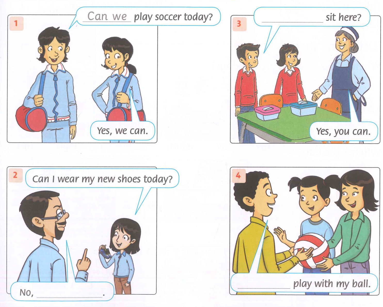 Unit 4. We have English! - SBT Tiếng Anh 4 - Family and Friends 4 1