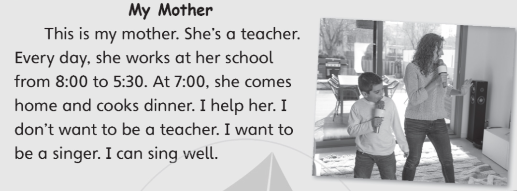 Unit 4. Wonderful jobs - SBT Tiếng Anh 4 - Explore Our World 11 1