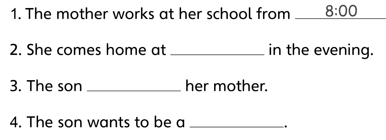 Unit 4. Wonderful jobs - SBT Tiếng Anh 4 - Explore Our World 12 1