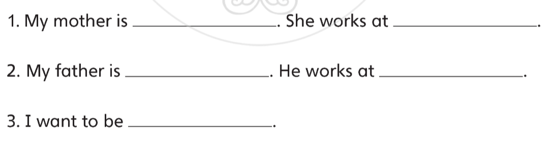 Unit 4. Wonderful jobs - SBT Tiếng Anh 4 - Explore Our World 13 1