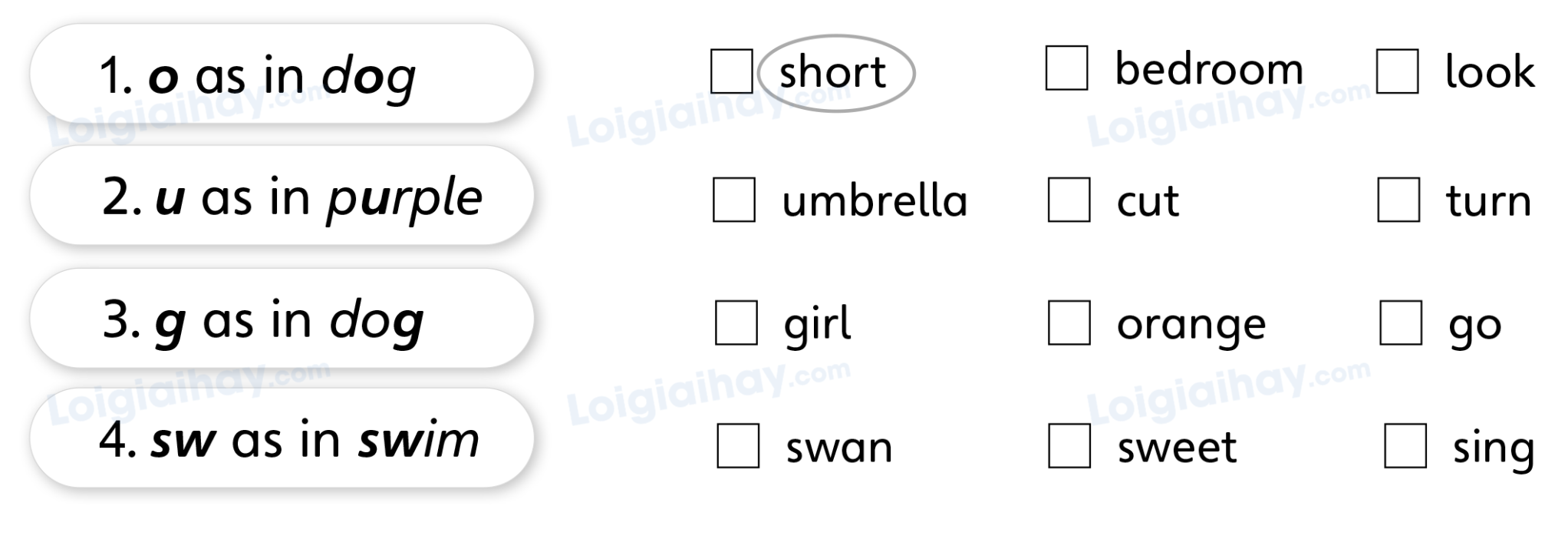 Unit 5. Animal friends - SBT Tiếng Anh 4 - Explore Our World 9 1