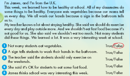 Unit 5. Health - SBT Tiếng Anh 5 - iLearn Smart Start 13 1