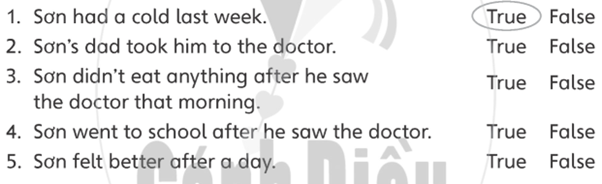 Unit 5. Our Health - SBT Tiếng Anh 5 - Explore Our World 11 1