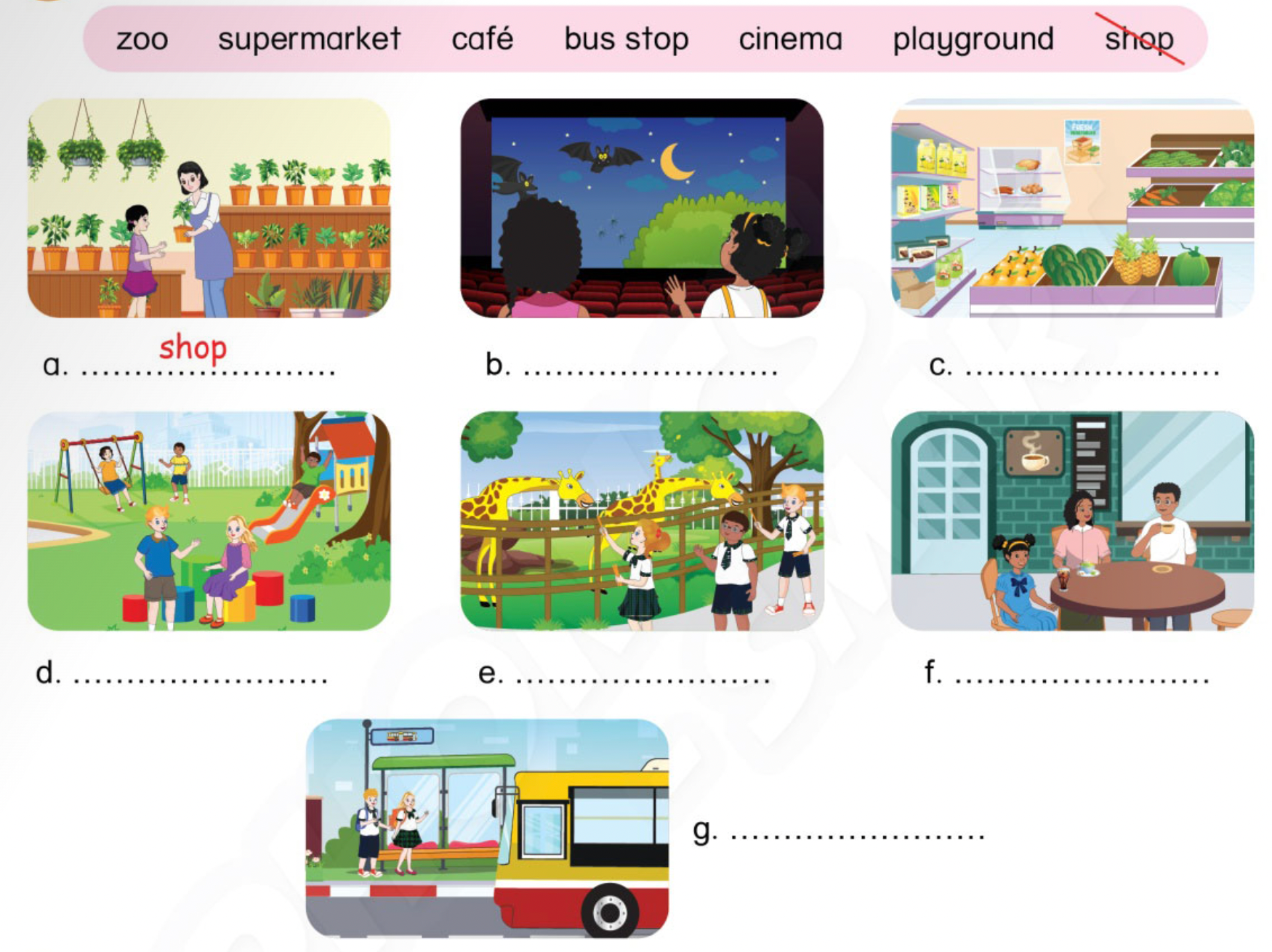 Unit 5. Places and directions - SBT Tiếng Anh 4 - Phonics Smart 0 1