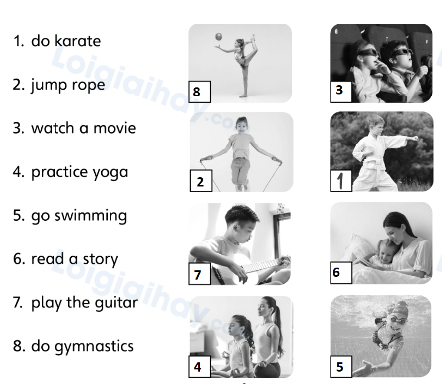 Unit 6. Amazing activities - SBT Tiếng Anh 4 - Explore Our World 0 2