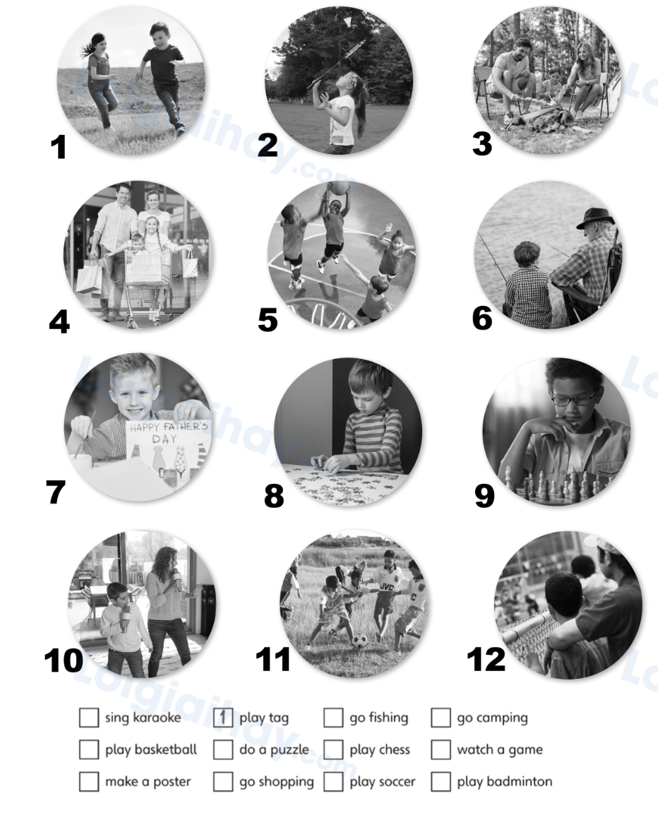 Unit 6. Amazing activities - SBT Tiếng Anh 4 - Explore Our World 4 1