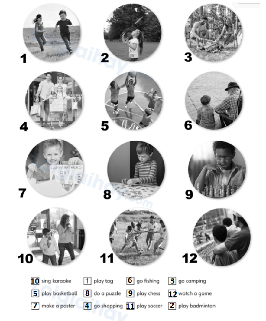 Unit 6. Amazing activities - SBT Tiếng Anh 4 - Explore Our World 4 2