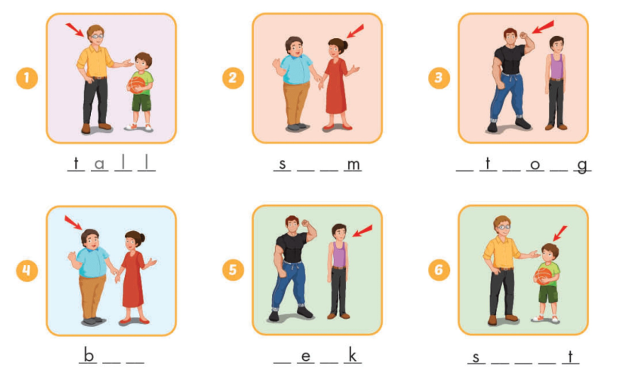 Unit 6. Describing people - SBT Tiếng Anh 4 - iLearn Smart Start 1 1