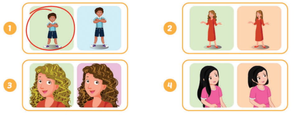 Unit 6. Describing people - SBT Tiếng Anh 4 - iLearn Smart Start 18 1