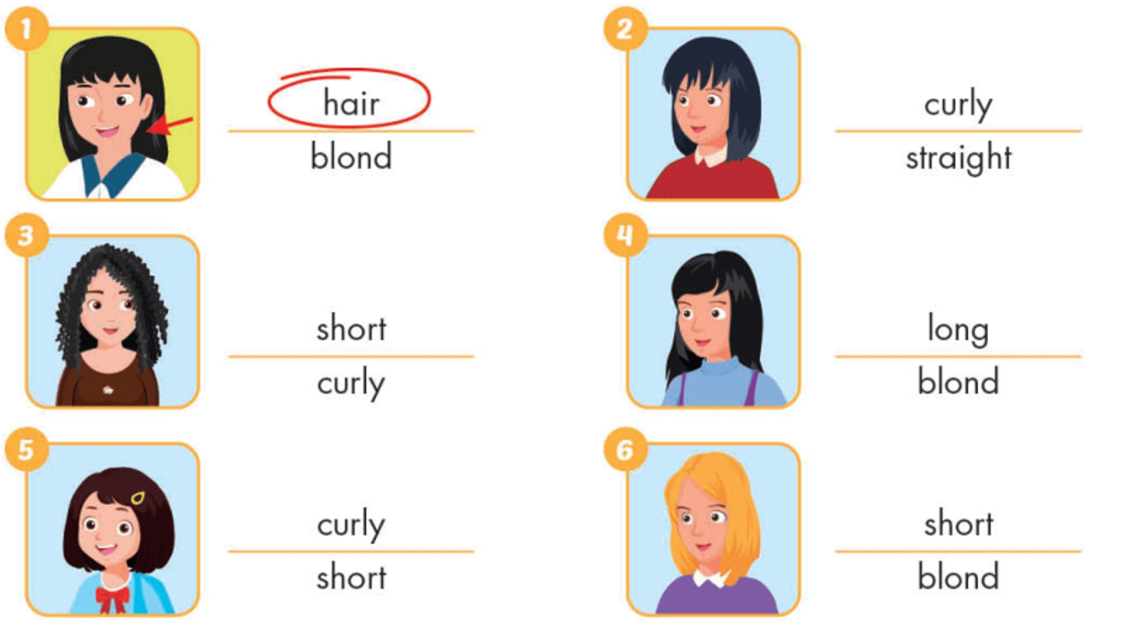 Unit 6. Describing people - SBT Tiếng Anh 4 - iLearn Smart Start 8 1