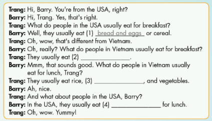 Unit 6. Food and Drinks - SBT Tiếng Anh 5 - iLearn Smart Start 14 1