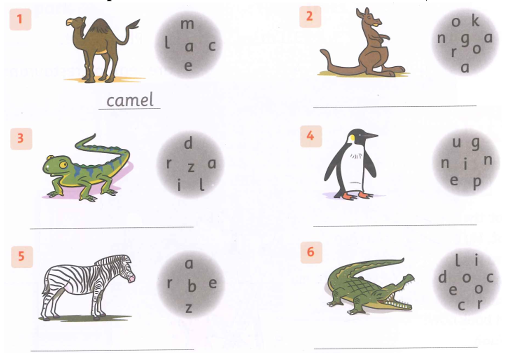 Unit 6. Funny monkeys! - SBT Tiếng Anh 4 - Family and Friends 0 1