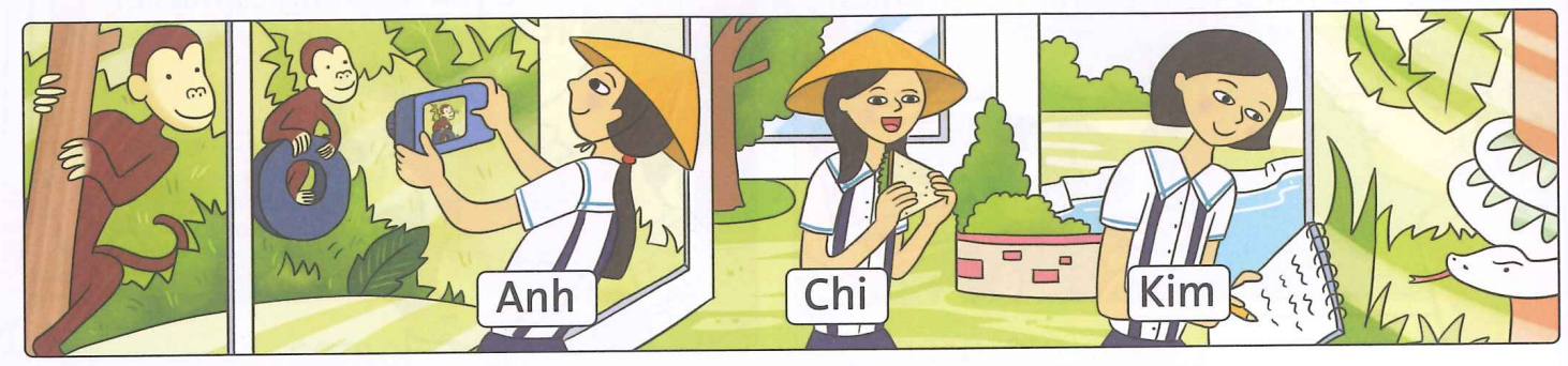 Unit 6. Funny monkeys! - SBT Tiếng Anh 4 - Family and Friends 4 1