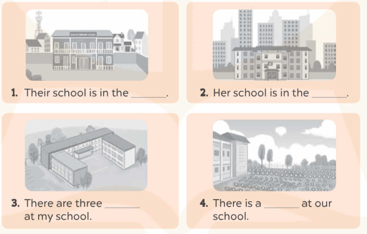 Unit 6. Our school facilities - SBT Tiếng Anh 4 - Global Success 2 1