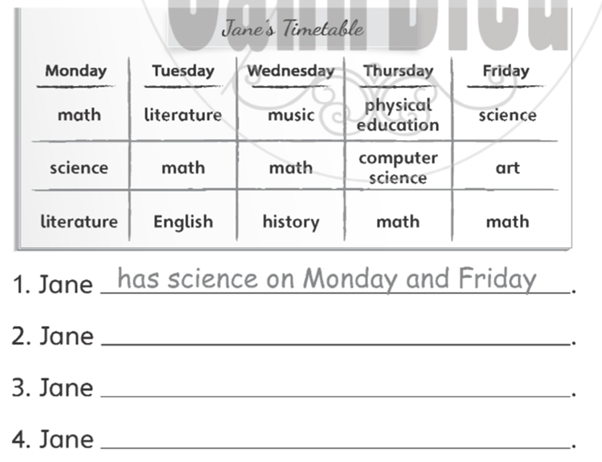Unit 6. The World of School - SBT Tiếng Anh 5 - Explore Our World 1 1