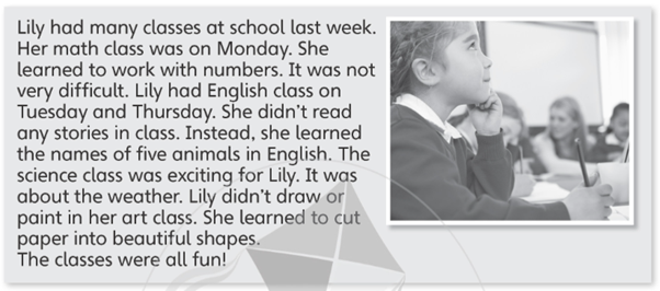 Unit 6. The World of School - SBT Tiếng Anh 5 - Explore Our World 10 1