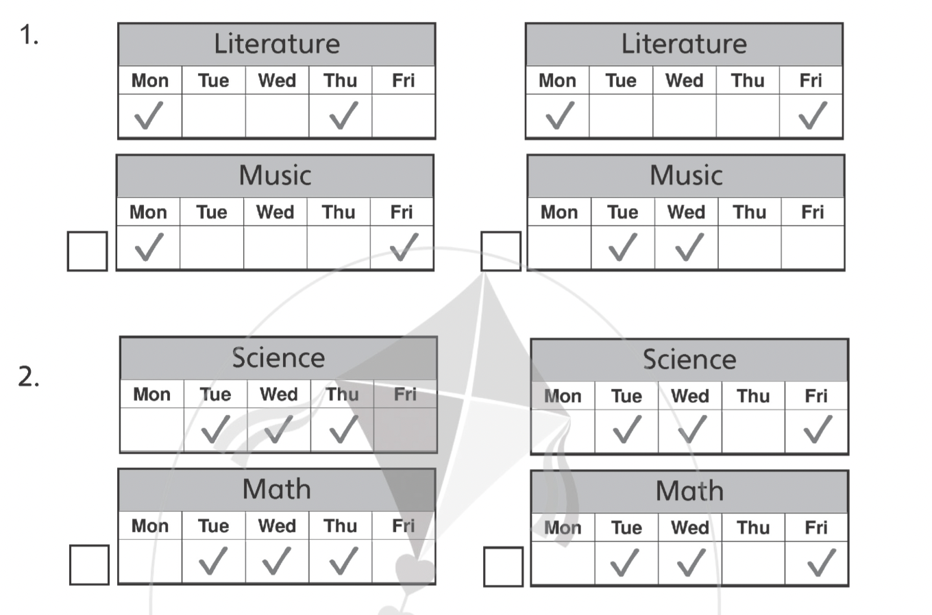 Unit 6. The World of School - SBT Tiếng Anh 5 - Explore Our World 2 1