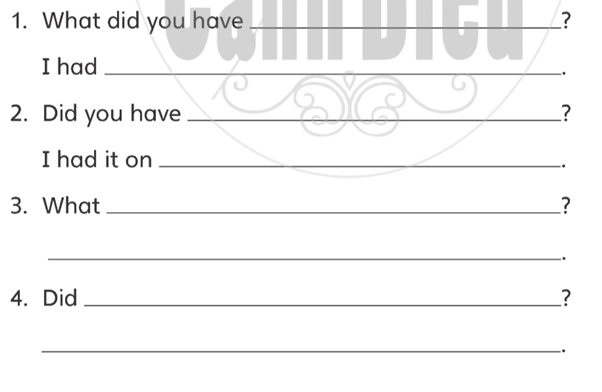 Unit 6. The World of School - SBT Tiếng Anh 5 - Explore Our World 3 1