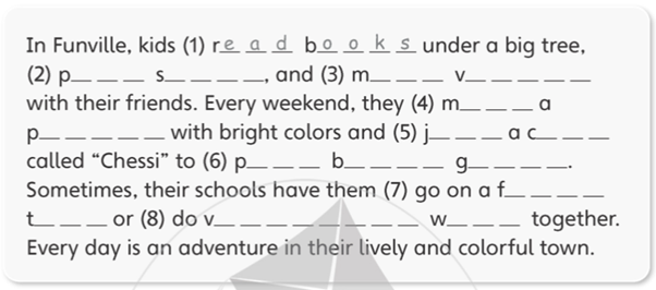 Unit 6. The World of School - SBT Tiếng Anh 5 - Explore Our World 4 1