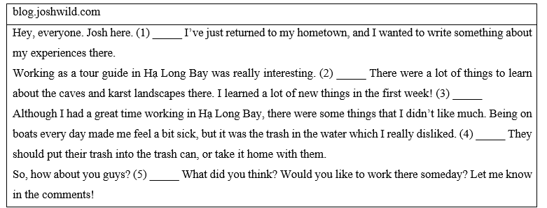 Unit 6 - Units Review - SBT Tiếng Anh 11 iLearn Smart World 1 1