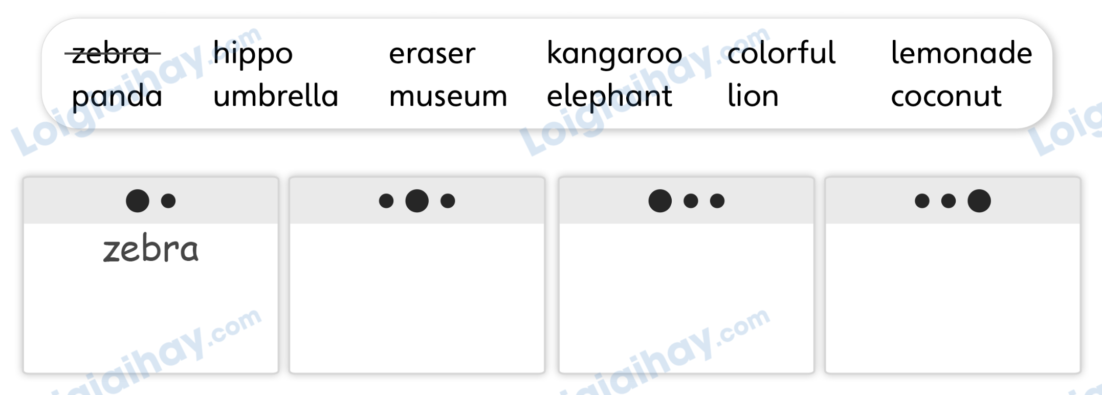 Unit 7. Awesome animals - SBT Tiếng Anh 4 - Explore Our World 10 1