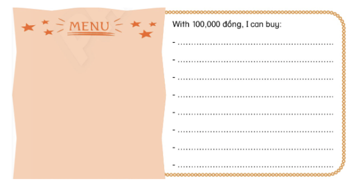 Unit 7. Food and drinks - SBT Tiếng Anh 4 - Phonics Smart 15 1