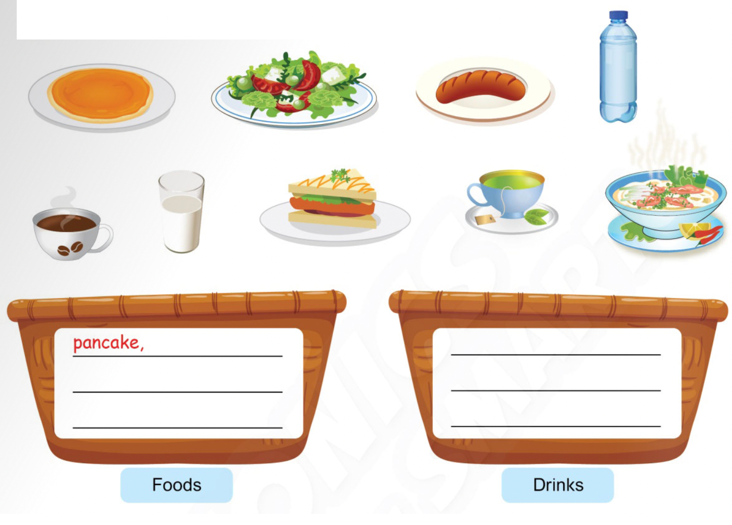 Unit 7. Food and drinks - SBT Tiếng Anh 4 - Phonics Smart 4 1