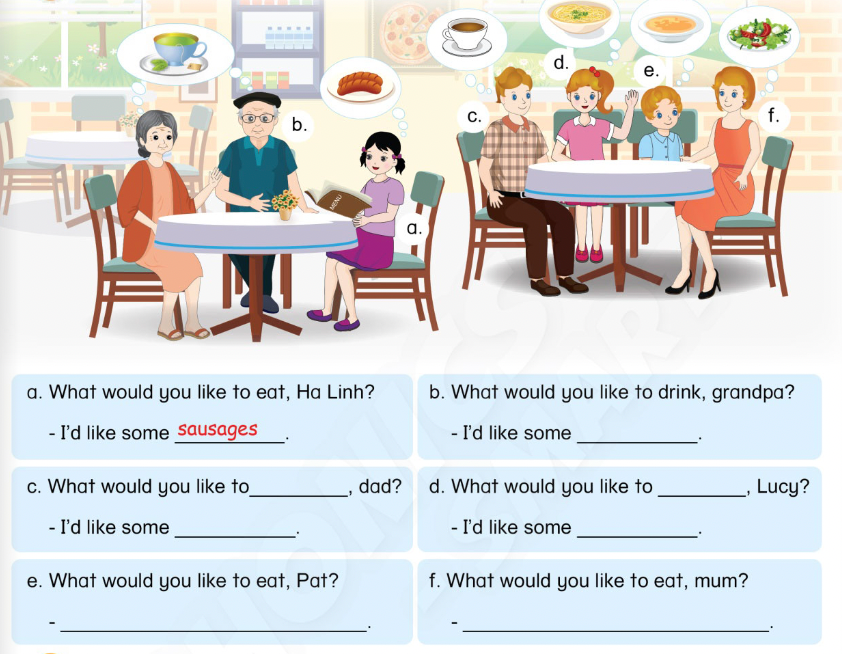 Unit 7. Food and drinks - SBT Tiếng Anh 4 - Phonics Smart 6 1
