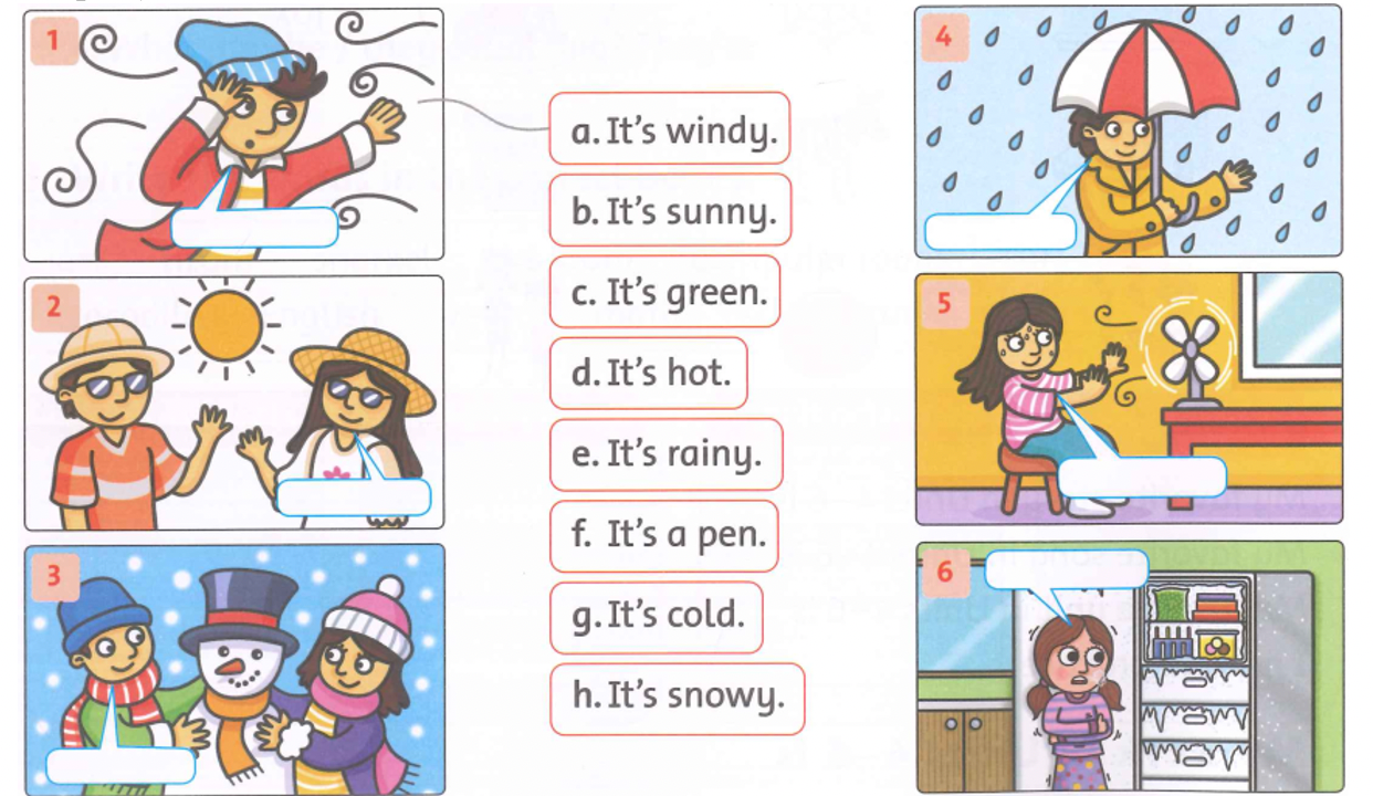 Unit 7. It isn’t cold today! - SBT Tiếng Anh 4 - Family and Friends 1 1