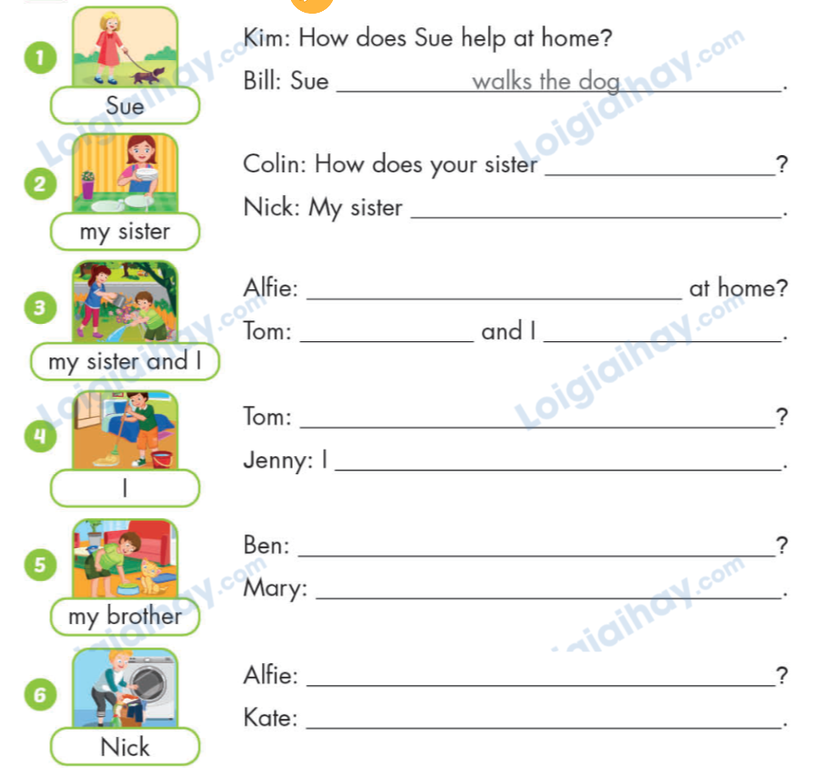 Unit 7. My family - SBT Tiếng Anh 4 - iLearn Smart Start 11 1