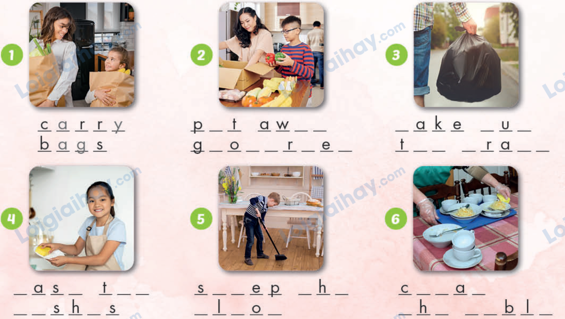 Unit 7. My family - SBT Tiếng Anh 4 - iLearn Smart Start 12 1