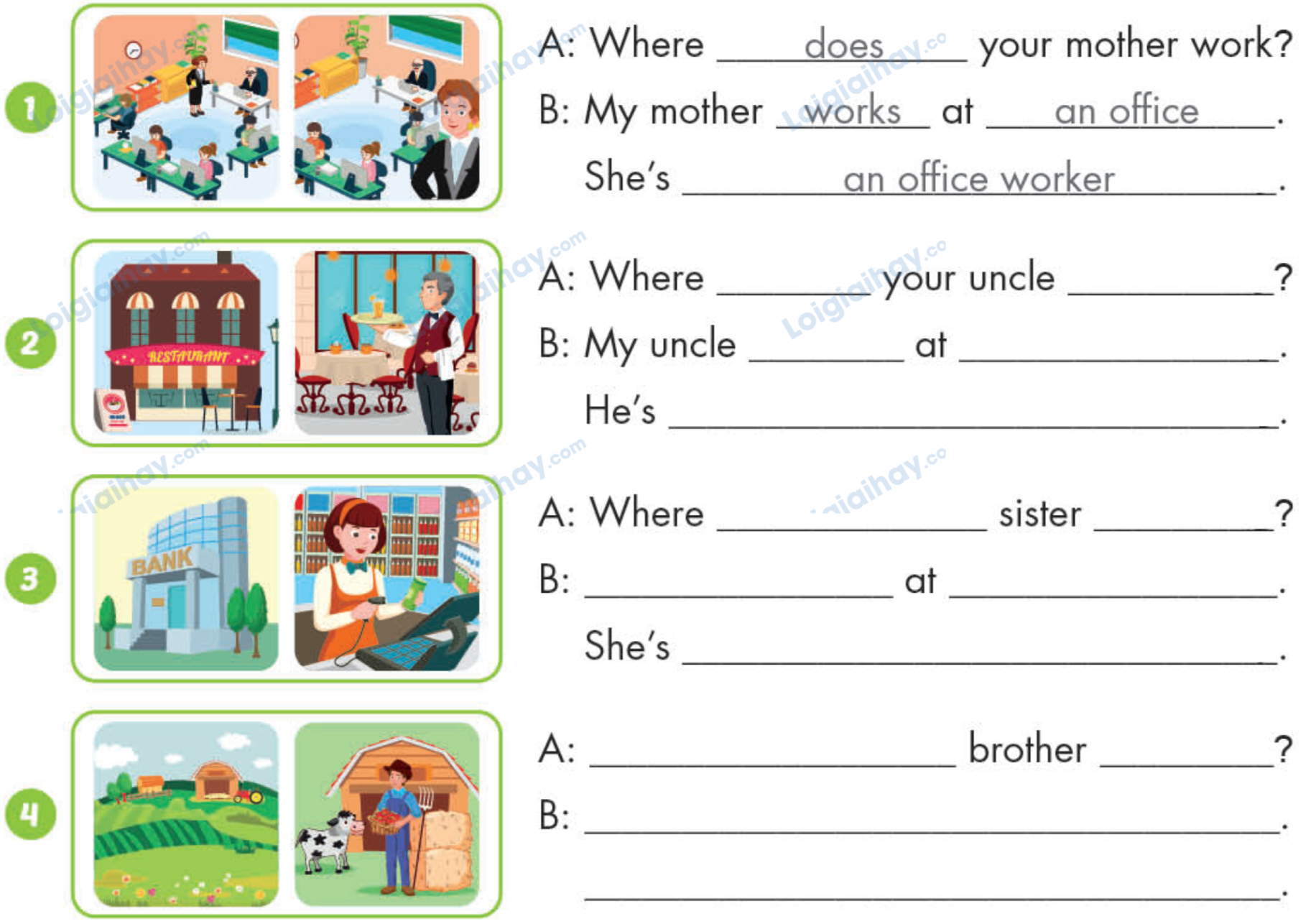 Unit 7. My family - SBT Tiếng Anh 4 - iLearn Smart Start 7 1