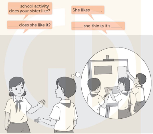 Unit 7. Our favourite school activities - SBT Tiếng Anh 5 - Global Success 6 1