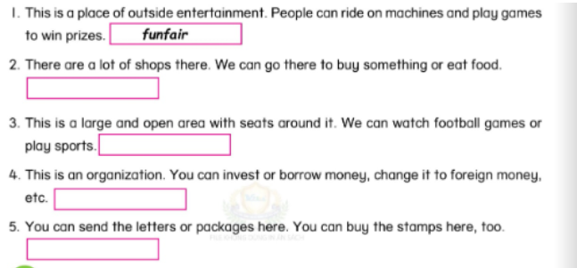 Unit 7. Places and people - SBT Tiếng Anh 5 - Phonics Smart 1 1